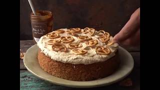 Easy Walnut Cake with Dulche De Leche Frosting [upl. by Asseret]