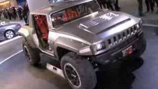 Detroit Auto Show 2008 Hummer HX Concept [upl. by Deelaw501]