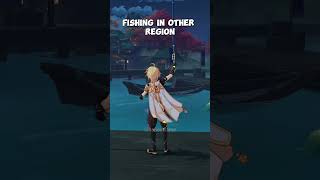 Genshin Impact Fishing in Natlan VS Other Region genshinimpact genshin shorts [upl. by Vivyan]