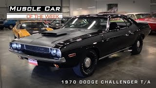 1970 Dodge Challenger TA Muscle Car Of The Week Video 72 [upl. by Lyj]