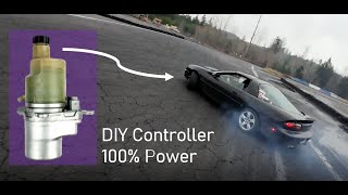 DIY Volvo Power Steering Pump Controller and Camaro Drifting [upl. by Inahteb]