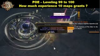 POE – Leveling 99 to 100 LEVEL Map by Map [upl. by Nohsar223]