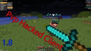 Conceit Client  Minecraft Pvp Hacked Client 18X  Can Lag Servers [upl. by Bunch]