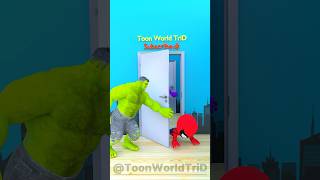 💔 SpiderMan Falls Into Hulk’s Door Show Some Love 🚪😂 gta [upl. by Amathist]