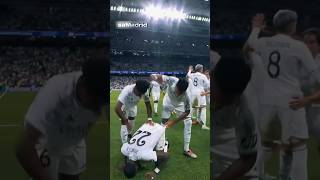 Real Madrid players introduce a new way to celebrate goals 😂🙂 shorts [upl. by Akkeber]