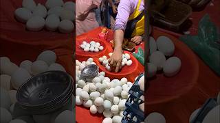 Masala Boiled Egg Recipe  Street Food shorts [upl. by Ehgit]