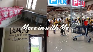 Uni move in Vlog 2024  UFS First Year Student♡ [upl. by Hauser]