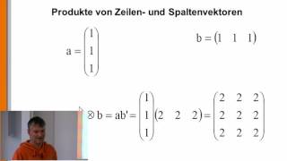 MATLAB 2 Vektoren und ihre Plutimikation [upl. by Aicekan]