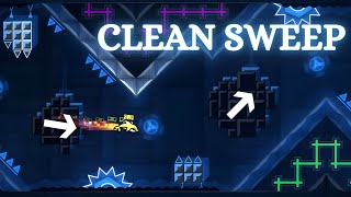 quotClean Sweepquot by DubstepFanatic 100 1 Coin Daily Level Geometry Dash 22 [upl. by Drew522]