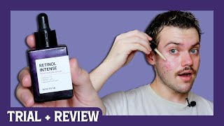 some by mi retinol intensive reactivating serum  trial  review [upl. by Inhoj]