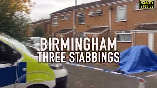 Bartley Green Murder amp Small Heath Double Stabbing Birmingham streetnews [upl. by Kunin]