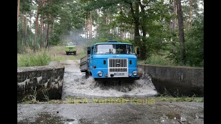 Geländefahrt im Testzentrum Horstwalde mit IFA W50 [upl. by Giffer67]