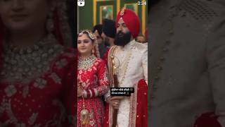 Guddiyan patole reh gye ni ghar babal de ❤️🥺Punjabi Couple 😢wedding youtubeshorts short [upl. by Ddart]