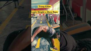 Tricep Lateral Head Killer Workout fitness ggg triceps shorts [upl. by Charil]