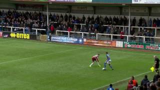 Rochdale 33 Blades  match action [upl. by Anawk]