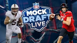 2017 NFL Mock Draft version 40  Daniel Jeremiah  Mock Draft Live  NFL [upl. by Ash189]