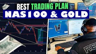 How To Trade NASDAQ amp GOLD  Best Forex Strategy [upl. by Mcnamara]