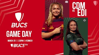 BUCS WNL Rugby  20th March 2024  Cardiff Met v Edinburgh [upl. by At]