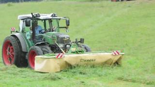 Demo Fendt 210 Vario am Hang [upl. by Canning]