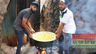 Hyderabadi Kalyani Dum Biryani  Bismillah Beef Biryani Making  Restaurant Hyderabad [upl. by Boot]