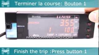 Taximètre ATA Primus Power Mode dEmploi  ATA Primus Power Taxi meter Instructions [upl. by Daniel]