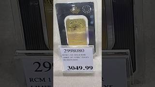 1 Oz Gold Bar at Costco of all places [upl. by Hsital]