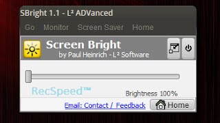 Ekran Parlaklığı Ayarlama Programı  Screen Brightness Program SBRIGHT Tutorial [upl. by Yorle652]