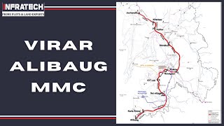 Virar Alibaug Multi Modal Corridor  Courtesy MMRDA [upl. by Dempstor]