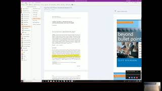 OneNote for the Research Process [upl. by Ereveniug]