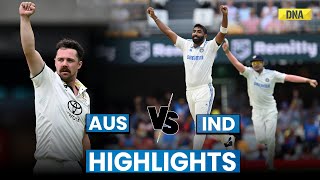 IND Vs AUS Highlights 3rd Test Big Blow To WTC Final Hopes As IND Vs AUS 3rd Test Ends In A Draw [upl. by Eiggep]