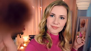 Your Personal Valentines Day Makeup 💖 ASMR Whisper [upl. by Kuebbing67]