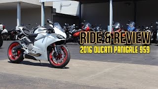 Ride amp Review  2016 Ducati Panigale 959 [upl. by Disini]