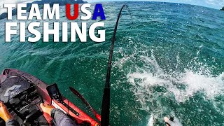 Team USA  Kayak Fishing for GOLD  Olympics 2024 Part 1 [upl. by Nador741]