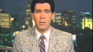 National Nine News Nightline October 1986 Brisbane Australia Channel 9 [upl. by Karub]