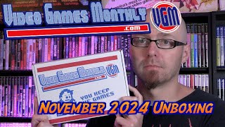 Video Games Monthly  November 2024 Unboxing [upl. by Groves]