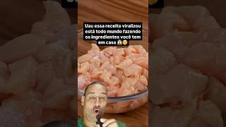 Está todo mundo fazendo esse frango 😱 veja porque frango food viral [upl. by Arodoeht498]