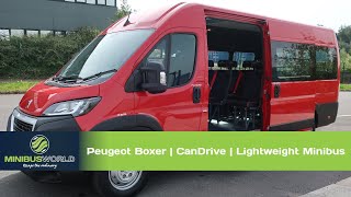 Peugeot Boxer Minibus  CanDrive Maxi  CVMWorld [upl. by Notnel583]