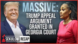 MASSIVE Trump Appeal Argument Granted In Georgia Court [upl. by Cis]