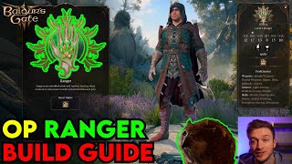 OP Minsc  BEAST MASTER Ranger Build Guide Baldurs Gate 3 [upl. by Arretal]