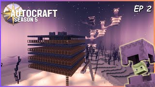 SHULKER FARM  AUTOCRAFT S5 EP 2 [upl. by Aenneea]