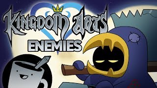 Kingdom Hearts Enemies Challenge [upl. by Dranoc]