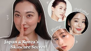 Japan amp Korea’s secret to TRULY Hydrated Dewy Skin [upl. by Suiramad]