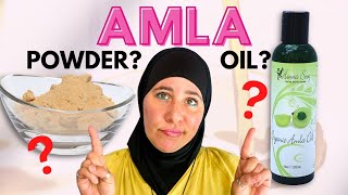 Is Amla Powder better than Amla Oil What is the difference [upl. by Ahsimin]