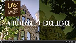 Baldwin Wallace University Affordable Excellence [upl. by Malena993]