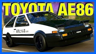 Forza Horizon 4  The Toyota AE86 FH4 Toyota AE86 Customization [upl. by Adnara]