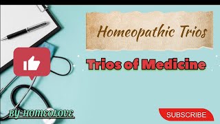 Homeopathic Trios Medicinebhms motivation homeopathic triomedicine remedy homeopathicmedicine [upl. by Auehsoj]