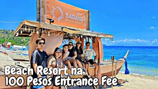 SADAYO BEACH RESORT  A Hidden Gem In Batangas Province [upl. by Alonzo]