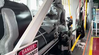 New Orleans Steamboat Natchez Engine Room [upl. by Ttihw698]