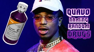 30 seconds of Quavo naming random drugs [upl. by Larkin]