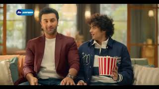 Ranbir Kapoor in New Jio Fiber Ad  Jio Fiber TVC ft Ranbir Kapoor ranbirkapoor jiofiber [upl. by Sillyrama]